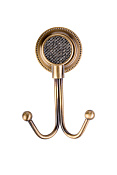 Boheme Royal Cristal Крючок для полотенец двойной, подвесной, цвет: bronze 10926-BR