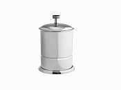 Boheme Royal Cristal Ведро с крышкой напольное, 5 литров, цвет: chrome/black 10927-CR-B