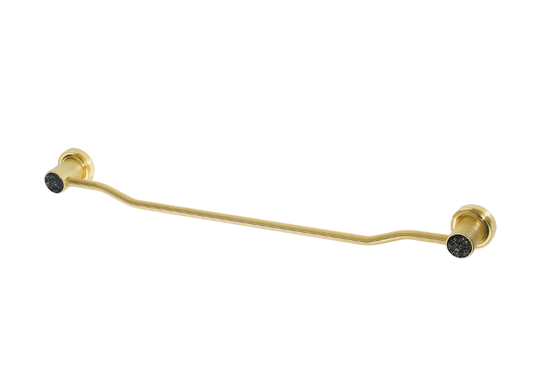 Boheme Royal Cristal Полотенцедержатель 63 см, подвесной, цвет: gold 10922-G-B