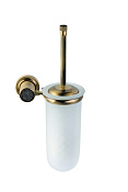 Boheme Royal Cristal Ершик для унитаза подвесной со стеклянной колбой, цвет: bronze 10933-BR-B