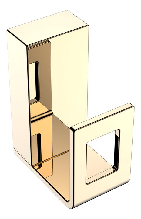 Boheme Q Крючок для полотенца, подвесной, цвет: gold 10946-G