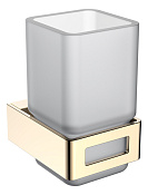 Boheme Q Стакан подвесной, стеклянный полупрозрачный, цвет: gold 10944-G