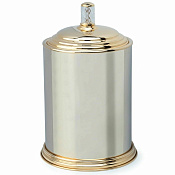 Boheme Murano Cristal Ведро с крышкой напольное, 5 литров, цвет: gold 10907-CRST-G