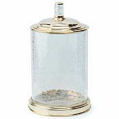 Boheme Murano Cristal Ведро с крышкой напольное, 5 литров, цвет: gold 10914-CRST-G