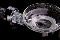 Boheme Murano Cristal Мыльница со стеклянной чашей, подвесная, цвет: chrome 10903-CRST-СH