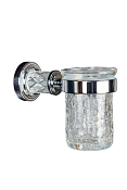 Boheme Murano Cristal Стакан подвесной, стеклянный полупрозрачный, цвет: chrome 10904-CRST-CH