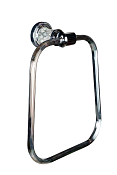 Boheme Murano Cristal Полотенцедержатель 20,5 см, подвесной, цвет: chrome 10905-CRST-CH