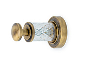 Boheme Murano Cristal Крючок для полотенца, подвесной, цвет: bronze 10906-CRST-BR