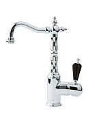 Boheme Tradizionale Nero Смеситель для раковины высота излива 22 см, без д/к, цвет: chrome 242