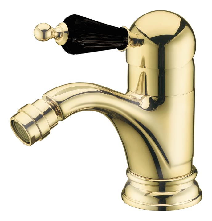 Boheme Tradizionale Nero Смеситель для биде, без донного клапана, цвет: gold 256