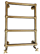 Boheme Medici Spirale Полотенцесушитель водяной 50х75h см, цвет: bronze 718