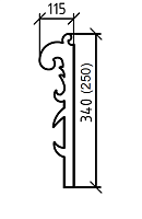 Armadi Art Neoart Ножки для мебели, 2 шт, цвет: chrome 883-CR