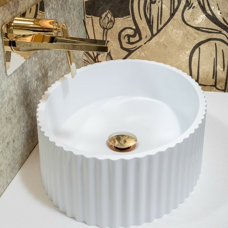 Boheme Monaco Раковина чаша овальная 50х35х14h см, без перелива, цвет: white 878-W