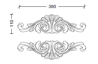 Armadi Art Neoart Ручка для мебели, цвет: bronze 829-BR