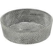 Boheme Monaco Раковина чаша 39х39х12h см, без перелива, хрусталь, цвет: silver 817-S