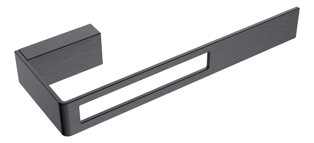 Boheme Q Полотенцедержатель 25 см, подвесной, цвет: gun metall 10945-GM