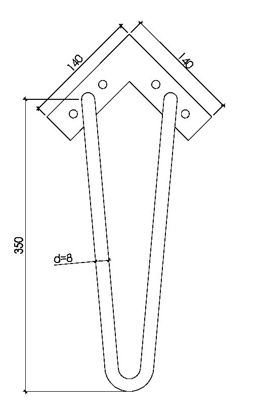 Armadi Art Neoart Ножки для мебели, 2 шт, цвет: gold 886-G