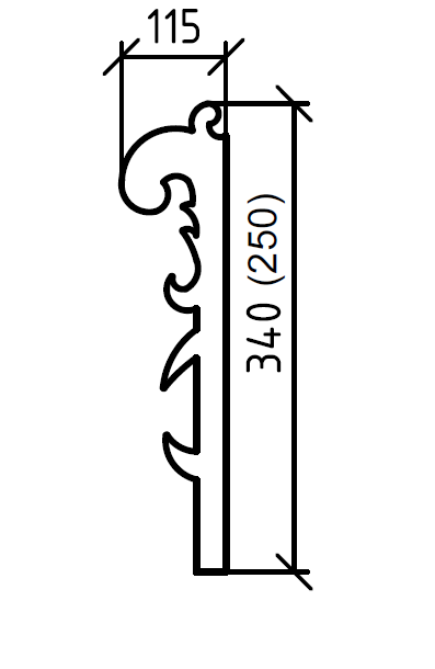 Armadi Art Neoart Ножки для мебели, 2 шт, цвет: bronze 883-BR