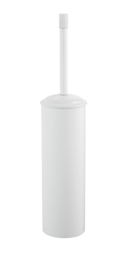 Boheme Uno Ершик для унитаза напольный с латунной колбой, цвет: matt white 10979-MW