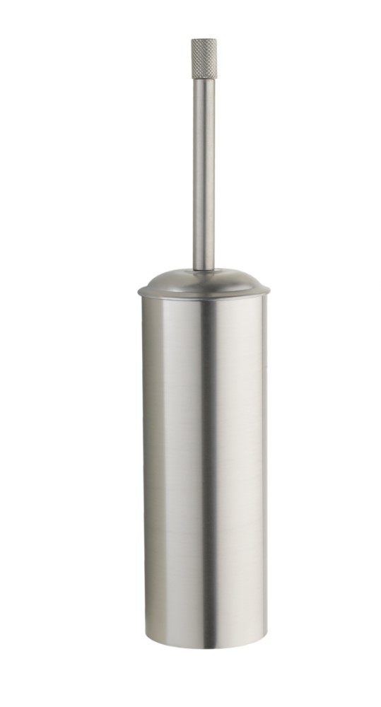 Boheme Uno Ершик для унитаза напольный с латунной колбой, цвет: nickel brush 10979-NB