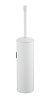 Boheme Uno Ершик для унитаза подвесной с латунной колбой, цвет: matt white 10984-MW