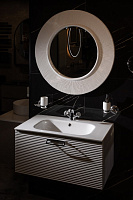 Boheme Зеркало d82 см в полиуретановой раме, с подсветкой, цвет: white 528-W light