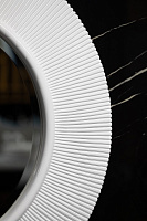 Boheme Зеркало d82 см в полиуретановой раме, с подсветкой, цвет: white 528-W light