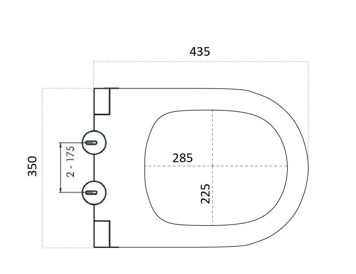 Boheme Avva Крышка-сиденье для унитаза, с микролифтом, цвет: matt white 976-MW