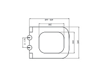 Boheme Bello Крышка-сиденье для унитаза, с микролифтом, цвет: white 975-W