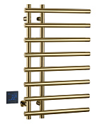 Boheme Uno Spirale Полотенцесушитель электрический 50x80h см, цвет: matt gold 722-MG