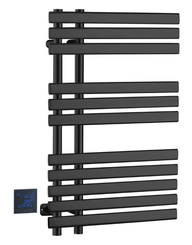 Boheme Venturo Spirale Полотенцесушитель электрический 50x80h см, цвет: black 723-B