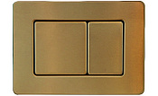 Boheme Кнопка смыва для инсталляции, нержавеющая сталь, цвет: bronze 650-BR