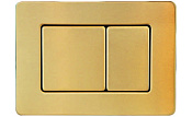 Boheme Кнопка смыва для инсталляции, нержавеющая сталь, цвет: gold 650-G