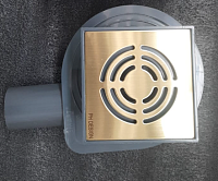 Boheme Трап точечный 10 см, с решеткой со щелью для воды, цвет: gold 984-10-G