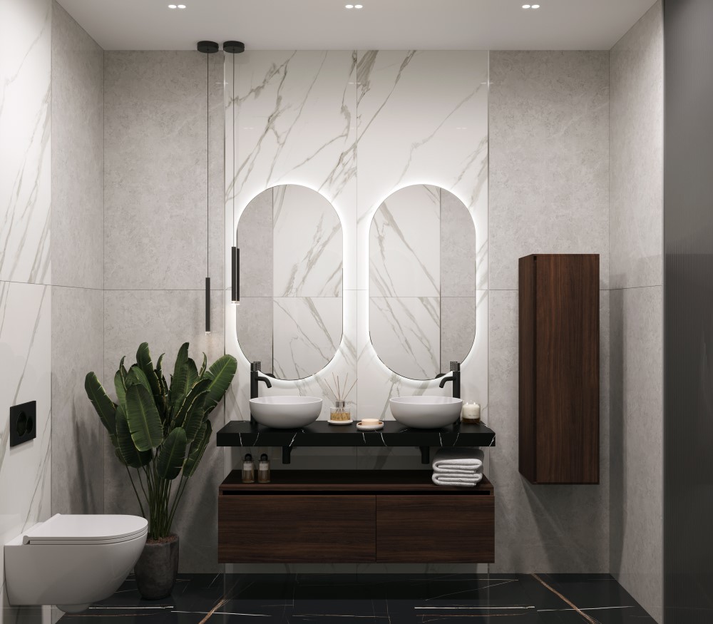 Armadi Art Flat Столешница 141х46х7h см, цвет: nero 869-140-NM