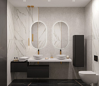 Armadi Art Flat Столешница 161х46х7h см, цвет: белый 869-160-CLCT