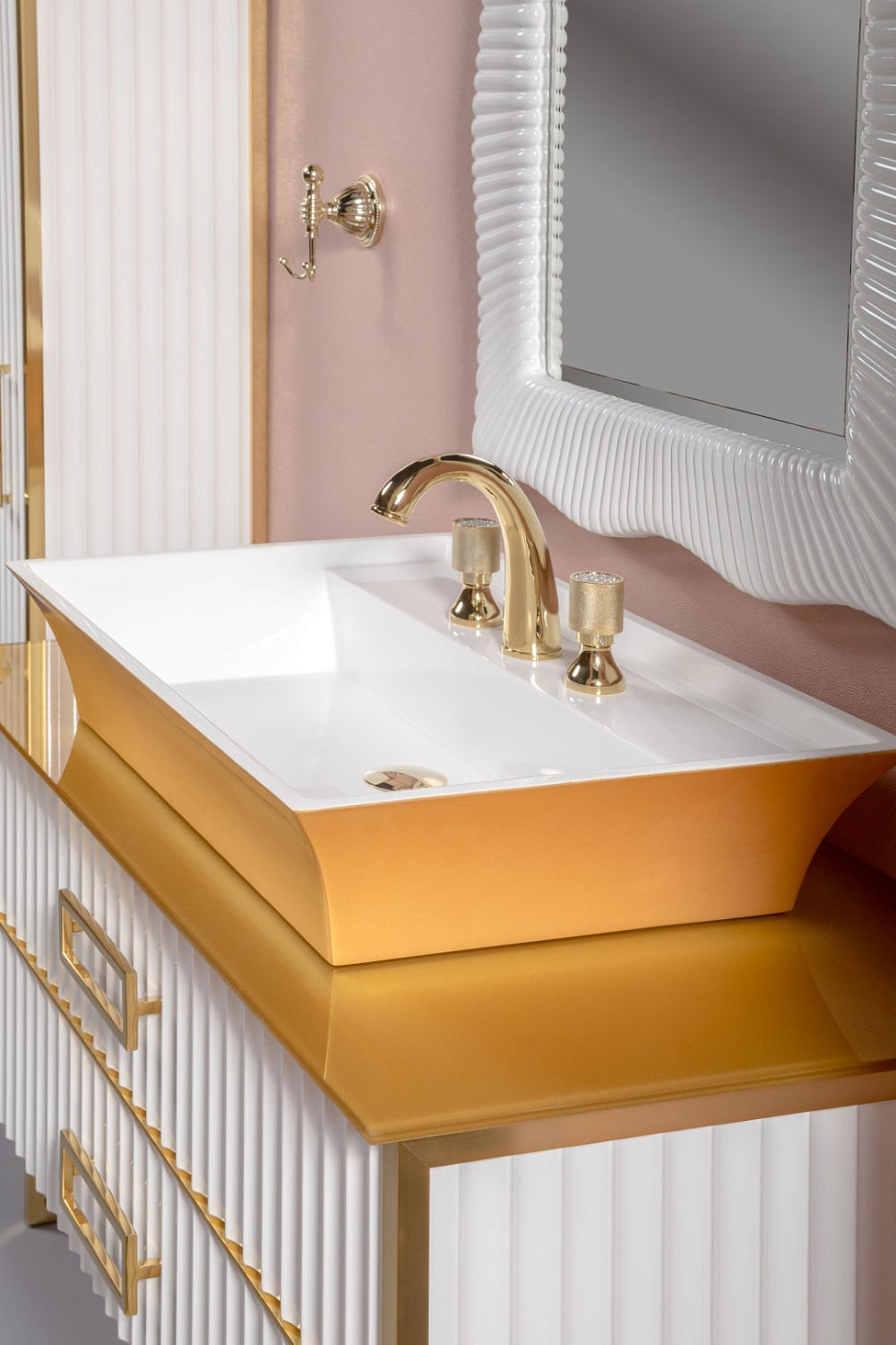 Armadi Art Monaco Столешница 101х52х8h см, цвет: gold 853-100-G