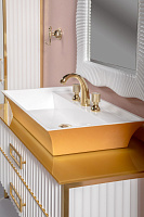 Armadi Art Monaco Столешница 101х52х8h см, цвет: gold 853-100-G