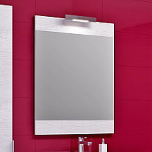 Зеркало Aqwella Brig 60 седой дуб Br.02.06/Gray