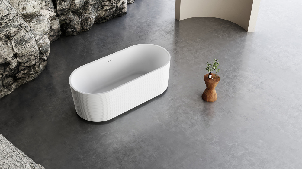 Abber Ванна акриловая отдельностоящая 170x80x58h см, цвет: белый AB9436-1.7