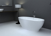 Abber Ванна акриловая отдельностоящая 165x80x60h см, цвет: белый AB9207