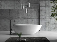 Abber Ванна акриловая отдельностоящая 170x80x58h см, цвет: белый AB9211