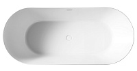 Abber Ванна акриловая отдельностоящая 150x70x60h см, цвет: белый AB9222-1.5