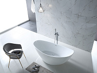 Abber Ванна акриловая отдельностоящая 184x79x77h см, цвет: белый AB9233