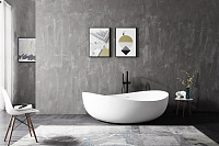 Abber Ванна акриловая отдельностоящая 180x110x62h см, цвет: белый AB9239