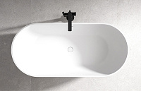 Abber Ванна акриловая отдельностоящая 172x79x58h см, цвет: белый AB9241