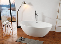 Abber Ванна акриловая отдельностоящая 175x100x58h см, цвет: белый AB9249