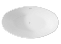 Abber Ванна акриловая отдельностоящая 175x100x58h см, цвет: белый AB9249