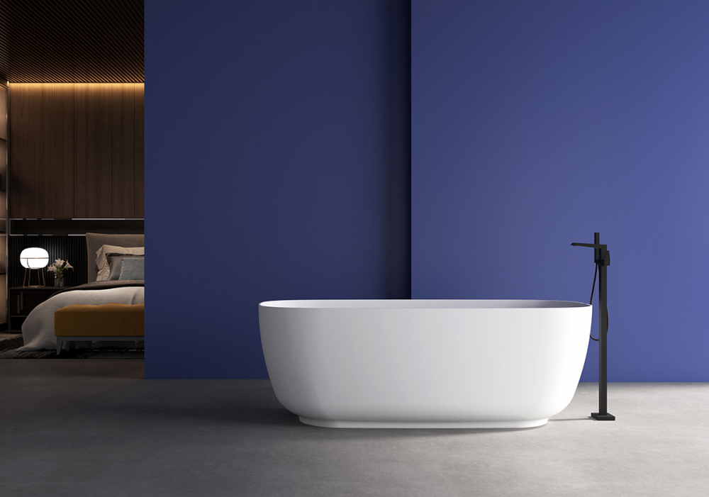 Abber Ванна акриловая отдельностоящая 170x75x60h см, цвет: белый AB9260