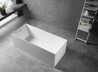 Abber Ванна акриловая отдельностоящая 170x75x60h см, цвет: белый AB9274-1.7